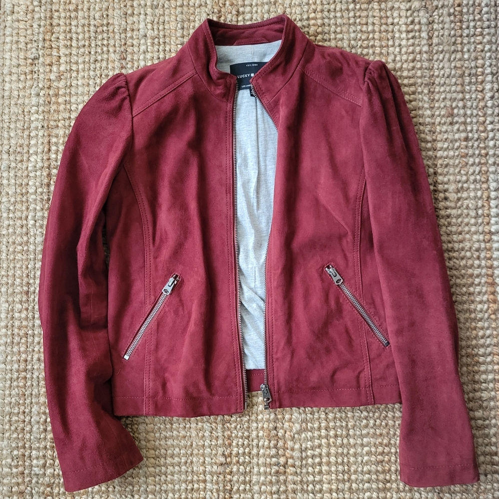 LUCKY Brand Suede Jacket